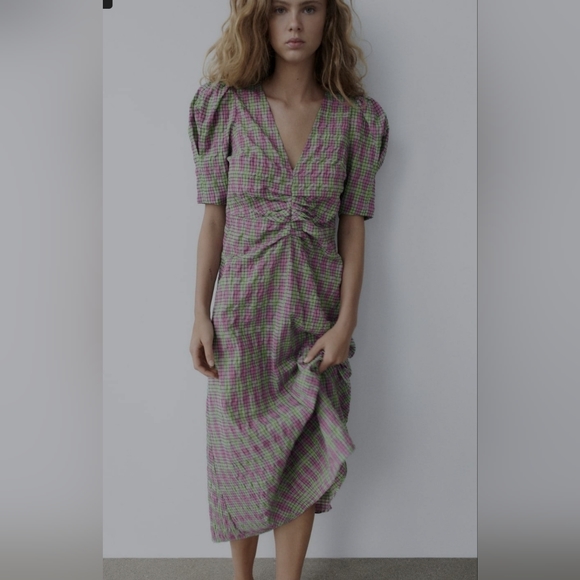 Zara plaid dress - Picture 6 of 14